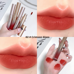 Brillo Labial LAMEILA Soft Focus - Acabado Mate Sedoso y Aterciopelado, Tinte Labial de Larga Duración a Prueba de Agua, Fórmula Mineral Hidratante, Para Todas las Tendencias de <span class=keywords><strong>Moda</strong></span> - Product Image 3