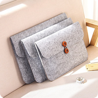 Pochette en feutre personnalisée pour documents, sacoche en tissu pour ordinateur portable, housse souple en feutre pour ordinateur portable, protection en feutre pour ordinateur portable