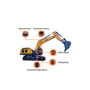 Firecore HX-9004 Dash Cam4 kanal araba kayıt kamera GPS ADAS AI Dashcam 4G araba kara kutusu gerçek zamanlı otobüs kamyon kamera sistemi - Product Image 6