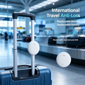 Mini traceur GPS intelligent ultra-mince avec fonction <span class=keywords><strong>de</strong></span> suivi des bagages et des objets, idéal pour moto, avec <span class=keywords><strong>historique</strong></span> <span class=keywords><strong>de</strong></span> <span class=keywords><strong>navigation</strong></span> des derniers 3 mois et fonction <span class=keywords><strong>de</strong></span> localisation (Find My Tag) - Product Image 2