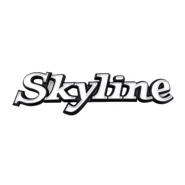 3D Plastic Chrome Make Your Own Auto Design Custom Car Emblem Letter Car Grill Badge Body Decal Logo Sticker