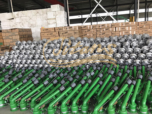 Irrigatore a turbina a vortice per giardino, <span class=keywords><strong>sistema</strong></span> di <span class=keywords><strong>irrigazione</strong></span> agricola con cannone d'acqua in metallo pesante a 360° - Product Image 5