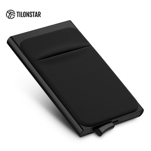 TILONSTAR Low Moq Customization Slim Aluminum Card Holder <b>RFID</b> Blocking Credit Card <b>Wallet</b> for Men Business Travel - Product Image 5