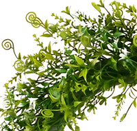 Vente en gros guirlande suspendue de haute qualité plante artificielle herbe fleur artificielle pour la décoration de la maison intérieur extérieur décor