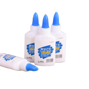 Pegamento Blanco Fuerte de Alta Calidad, Ecológico, 40ML/60ML, Pegamento de Látex Blanco para Manualidades Escolares - Product Image 3