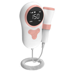 Lcd-Scherm 9 Weken Draagbare Foetale Doppler Foetale Hartslagmeter Thuis Baby Foetaal Hart Doppler Monitor Voor Zwangerschap - Product Image 1