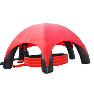 Tente gonflable instantanée WINSUN pour événements commerciaux, tente de fête imperméable rouge pour location d'événements en plein air, protection UV - Product Image 1