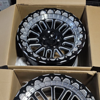 Velg DOT Forged Chrome Deep Dish Baru 17/18/19 Inch Beadlock untuk Chevrolet Corvette Camaro untuk Challenger Charger