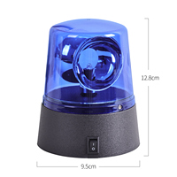 Mini Lampe Stroboscopique USB avec Alarme Sonore, Cadeau pour Enfant, Lumière Disco Laser LED avec Batterie