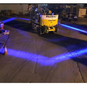 Roads, Factory Buildings, Forklifts, Blue or <b>Red</b> or Green Safety Zone Sign <b>Lights</b>, Dual Color Line <b>Lights</b> - Product Image 3