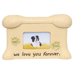 Nouveau Design Jaune Creative Résine Pet Funérailles Fournitures <span class=keywords><strong>Cercueil</strong></span> avec Cadre Photo <span class=keywords><strong>pour</strong></span> Chats et Chiens Urnes <span class=keywords><strong>pour</strong></span> Animaux de Compagnie - Product Image 1