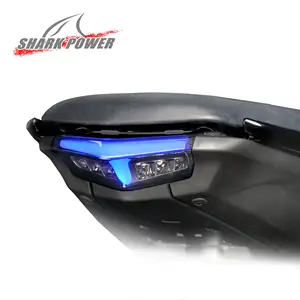 Shark Power moto luce moto parti Refit LED Stop fanale posteriore con indicatore per Honda Vario CLICK 150 2018
