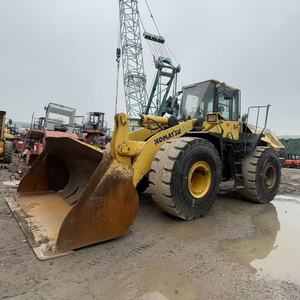 Machinerie d'ingénierie et de construction d'occasion, fabriquée au Japon, chargeuse sur pneus Komatsu WA470, grande capacité 5 tonnes, chargeuse frontale, vente à prix réduit. - Product Image 1