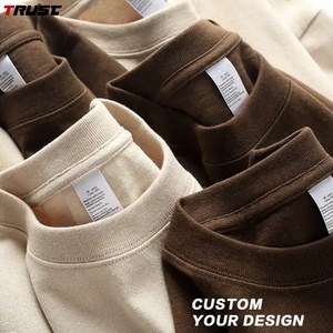 Maglietta di alta qualità delle camicie da uomo oversize Vintage grafi Custom sublimazione in bianco Oem Custom T-Shirt da uomo - Product Image 3