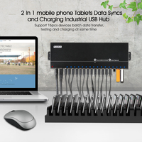 Stock industrielle A-316 haute vitesse usb de charge smartphone rénové 16-Port usb hubs usb hub chargeur