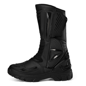 Suministro Transfronterizo, Nuevas <span class=keywords><strong>Botas</strong></span> de Motociclismo para Hombre, Antideslizantes, Resistentes a Impactos, Calzado para Motocross y Carreras Todoterreno - Product Image 1