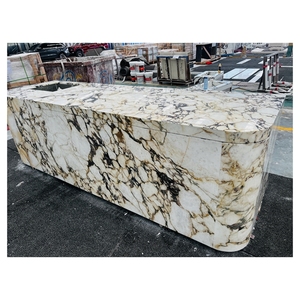 Mármol Calacatta Viola de Lujo y Belleza Italiana, Isla de Cocina Viola para Villa o <span class=keywords><strong>Bar</strong></span> - Product Image 1