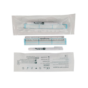 Rotulador de piel blanca, marcador de piel de tatuaje, marcador de piel quirúrgico desechable para uso médico para Microblading - Product Image 1