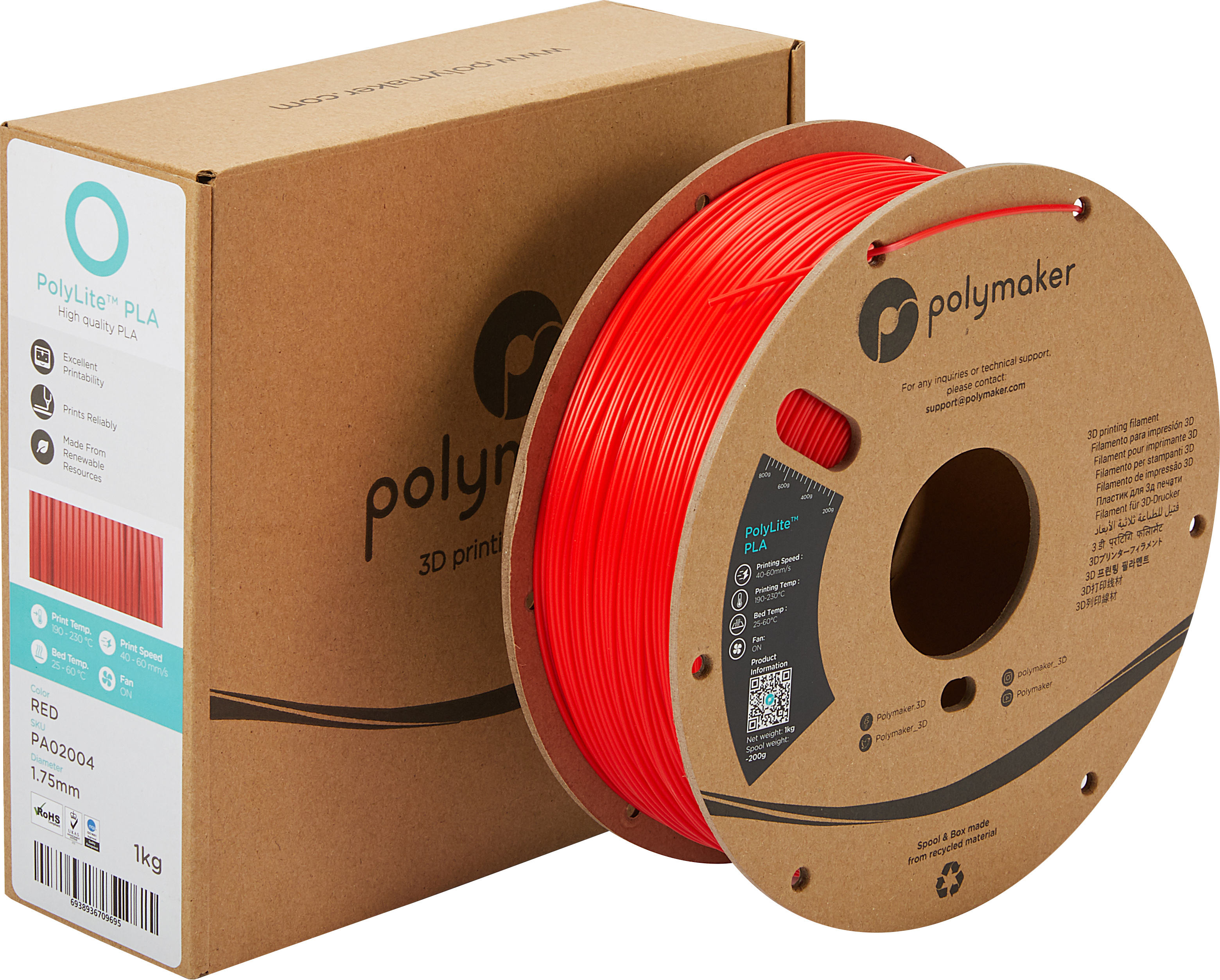 1,75 mm-rouge