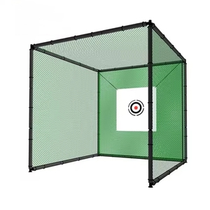 <span class=keywords><strong>Cage</strong></span> <span class=keywords><strong>de</strong></span> <span class=keywords><strong>golf</strong></span> d'entraînement LH sur mesure pour l'intérieur et l'extérieur, avec tapis - Product Image 2