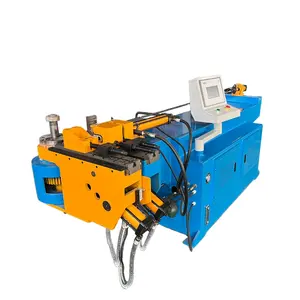 DW75NC Semi-Automatic Hydraulic Bender Metal Stainless Steel Machine for Alloy Pipe and Tube Bending Used Condition