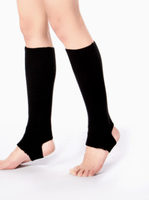 En gros : Chauffe-jambes de ballet en tricot doux et extensible pour filles et femmes, accessoires de danse pour l'entraînement et la performance