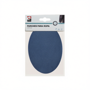 ERPSL Oval Denim Patch 14x9.5cm For Girls Jeans Repair - Product Image 2