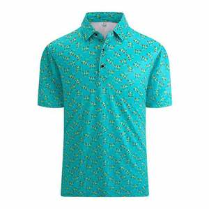 गर्म बिक्री नमी Wicking नरम महसूस पोलो शर्ट त्वरित सूखी कस्टम कढ़ाई लोगो गोल्फ शर्ट कपड़े परिधान - Product Image 6