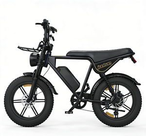 Vélo de montagne <span class=keywords><strong>électrique</strong></span> 36V 12Ah 250W avec cadre en alliage d'aluminium de 20 pouces, moteur à moyeu arrière à 6 vitesses, frein à disque, batterie au lithium, 50KM/H - Product Image 2