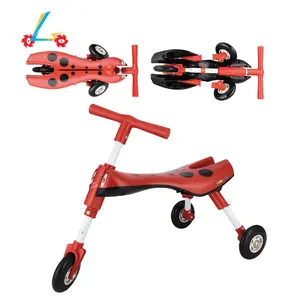 Baby walking car foldable scuttle bug scooter for children ride on car scuter kids balance bike other scooters