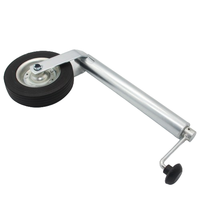 Roue Jockey de remorque 8 ''roue de Support avec support de serrage pièces de remorque de bateau robuste roue Jockey Standard de remorque