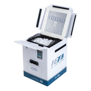 Caixa Térmica Híbrida Reutilizável NERA Personalizada de 24L com Gelo Seco+VIP+PP para Transporte Médico de Vacinas e Fármacos em Cadeia de Frio - Product Image 1