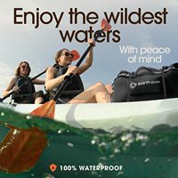 Échantillon Gratuit Sac à Dos Étanche en Cuir Véritable avec Cadre Externe 36-56L, Sac de Voyage pour Ordinateur Portable, Fermeture Éclair et Fermoir à Rabat, Idéal pour le Camping