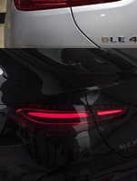 For 2020-2023 Mercedes-Benz GLE Coupe Taillight Assembly W167-style Upgrade New-generation LED Rear Lights Car Standard Voltage