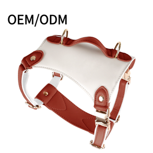 <span class=keywords><strong>Harness</strong></span> anjing kulit, <span class=keywords><strong>Harness</strong></span> anjing tugas berat, rompi anjing lembut besar dengan tali yang dapat disesuaikan untuk anjing besar - Product Image 1