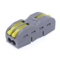 Connecteur de câble à levier réutilisable 32A, bornier à raccordement rapide pour fils 28-12AWG avec contacts en alliage de cuivre