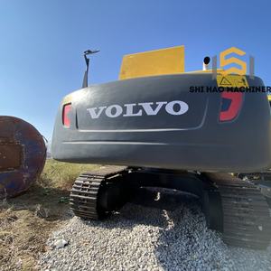 Excavadora de cadenas usada VOLVO EC480DL de 48 toneladas de alta calidad, importación original para construcción de cimentaciones - Product Image 3