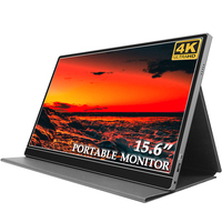 Поддержка ноутбука компьютерные мониторы usb ips mini hp двойной экран портативный hd lcd для usb type-c игровой Ps5 монитор