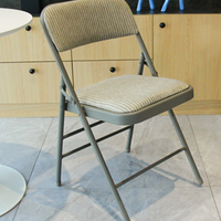 Chaise de banquet pliante de luxe en métal et cuir PU, moderne, pour intérieur et extérieur, idéale pour hôtels, bureaux et mariages - Vente en gros sur mesure