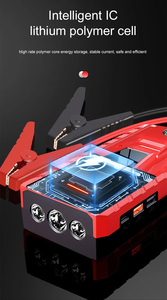 Sauvetage d'urgence en plein air <span class=keywords><strong>26000mAh</strong></span> haute puissance voiture Booster saut démarreur batterie externe 2000A courant de crête petit Portable saut démarreur - Product Image 5