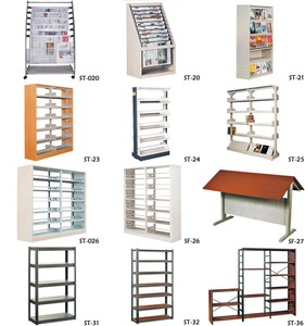Étagère en métal commerciale, étagère en angle en fer, étagère d'angle pour bibliothèque scolaire, étagère à livres à 6 niveaux et étagère de rangement à vendre - Product Image 3