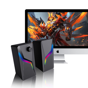2021 New giá rẻ phổ USB 2.0 kênh Gamer đa phương tiện PC Loa - Product Image 2