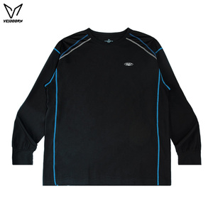 Veidoorn Chemises <span class=keywords><strong>de</strong></span> sport imprimées pour hommes, grande taille, confortables et respirantes, à manches longues, pour le basketball et la course à pied (AW2556) - Product Image 5