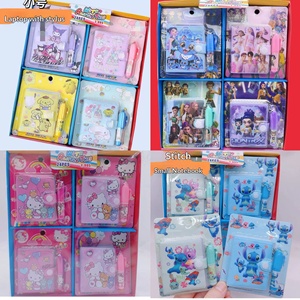 Set de Cuaderno Mini y Bolígrafo con Diseño de Capibara de Sanrio, Regalo <span class=keywords><strong>para</strong></span> Estudiantes, Papel Escolar de 84 Hojas, Pegamento Inalámbrico - Product Image 5