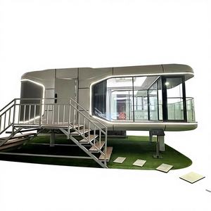 Hotel Cápsula Espacial Prefabricado de Lujo con Acero y Panel Sándwich, Diseño Moderno, Sistema Inteligente y Características Ecológicas - Product Image 1