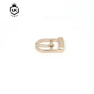 Accessori per abbigliamento LanKe all'ingrosso 13MM in lega di zinco materiale personalizzato Logo Pin cintura fibbia per scarpe