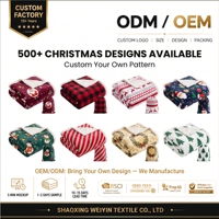 Plaid en flanelle de luxe d'origine usine, 100% polyester, rayé vintage marin, toutes saisons, doux, pour enfants, sherpa, cadeau de Noël
