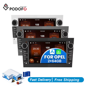 วิทยุติดรถยนต์ Podofo 2 Din ระบบ Android 2+64G หน้าจอ 7 นิ้ว รองรับ Wireless Carplay/Android Auto GPS/WiFi สำหรับรถยนต์ Opel Astra Antara Vectra Corsa Zafira - Product Image 1
