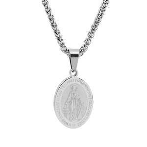 Fabrik individuelle Großhandel Heiliger Wunderbare Jungfrau St. Christopher Mary individuelle Metall <span class=keywords><strong>Gold</strong></span> religiöse katholische Medaille