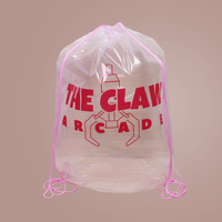 Sac à dos PE JIEWANG tendance, personnalisable, anti-humidité, surface vernie transparente, avec cordon de serrage – Meilleures ventes